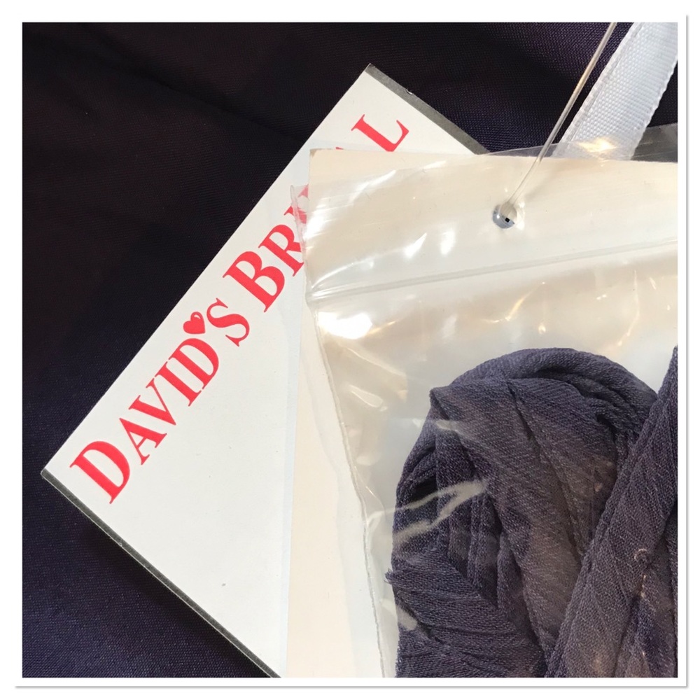 David’s Bridal Strapless Crinkle Chiffon Dress 6 - Picture 10 of 10